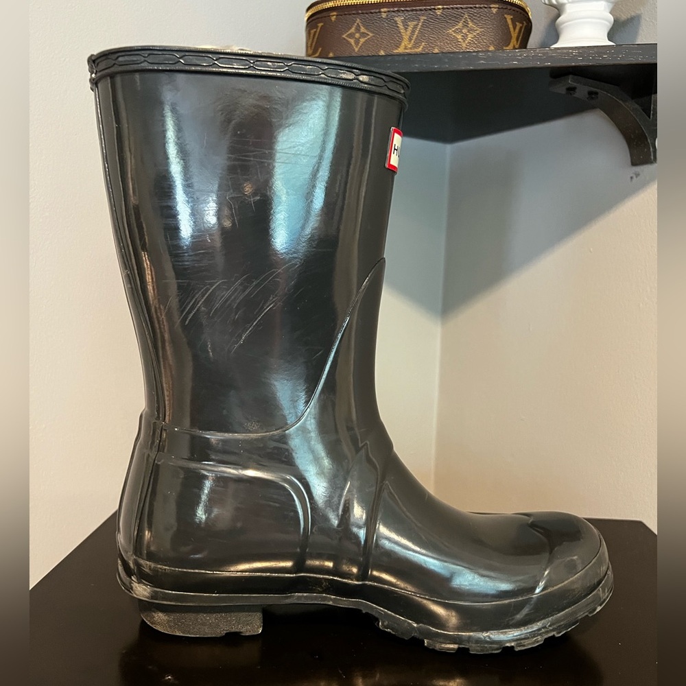Hunter Original Short Gloss Rain Boots - Picture 8 of 16